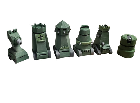 Tank Chess Set