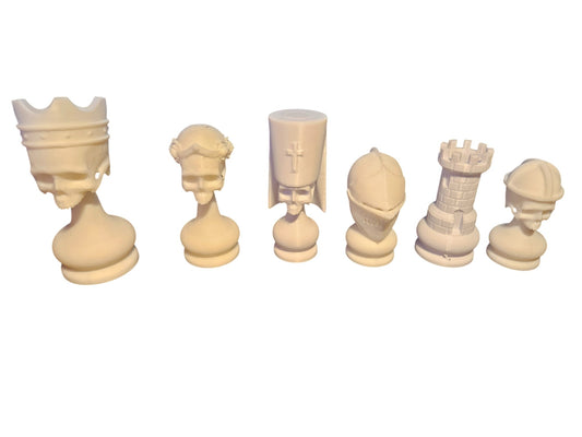 Skull Chess Set