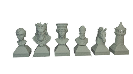 Bust Style Chess Set