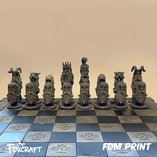 Bust Style Chess Set