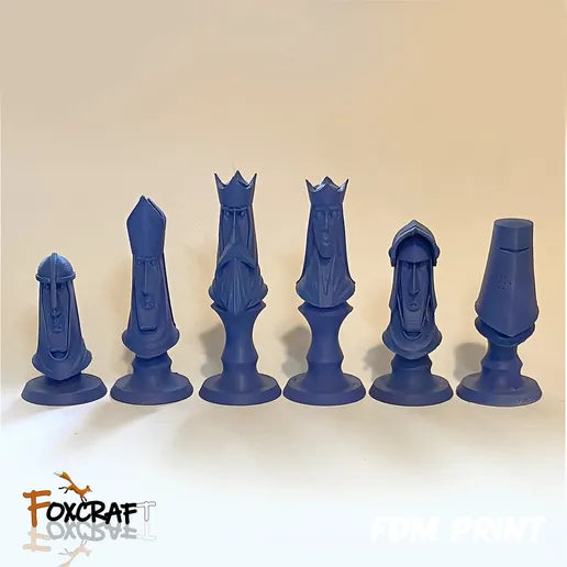 Bust Style Chess Set 02