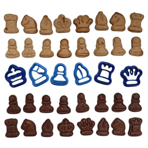 Chess Cookie Cutter Set 02