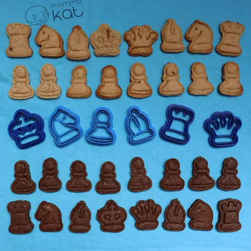 Chess Cookie Cutter Set 02