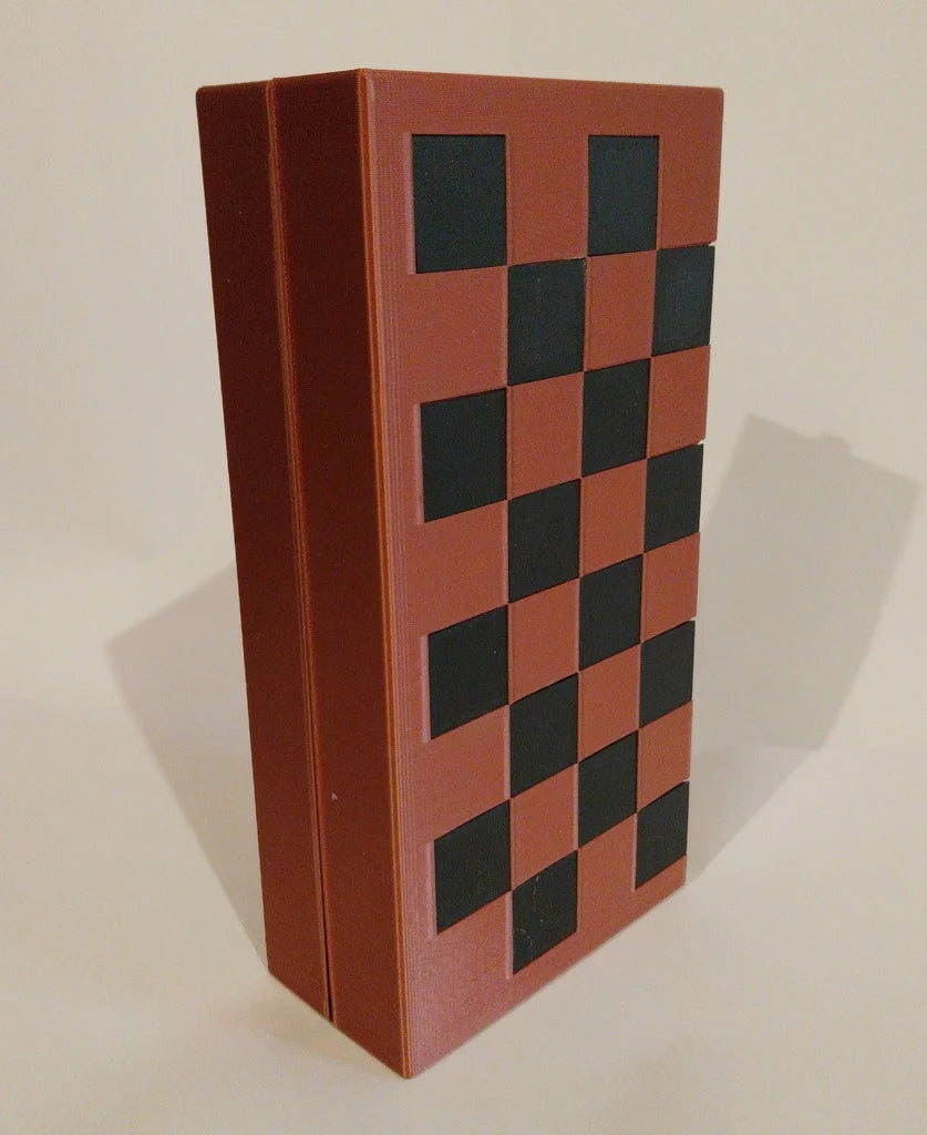 Minimal Style Chess Set 03 with Box/board