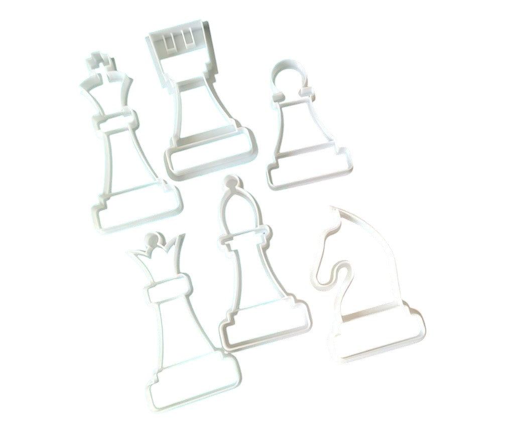 Chess Cookie Cutter Set